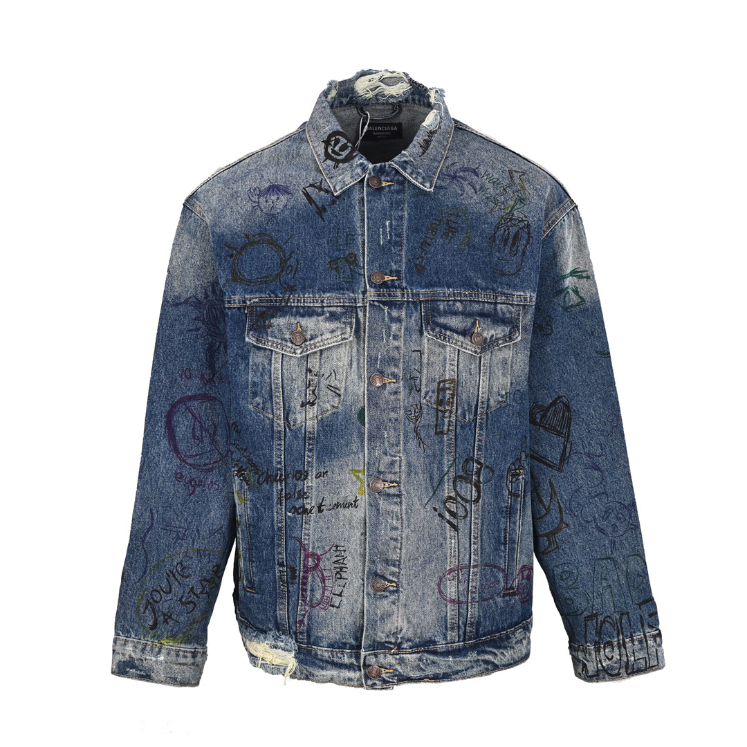 Balenciaga Men's Baseball Jacket