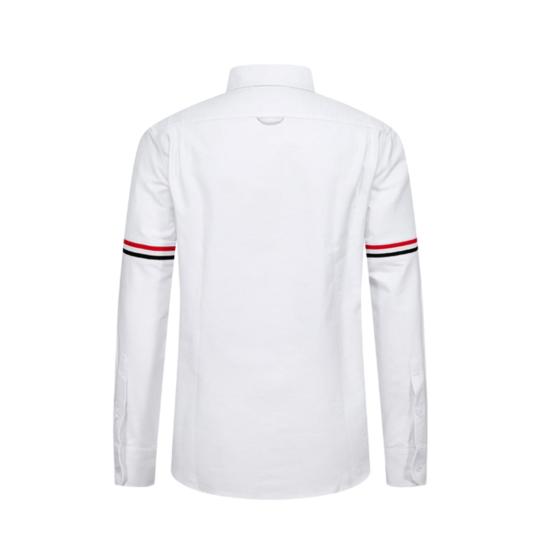 Thom Browne 2025 Spring Summer Men's Solid Cotton Shirt