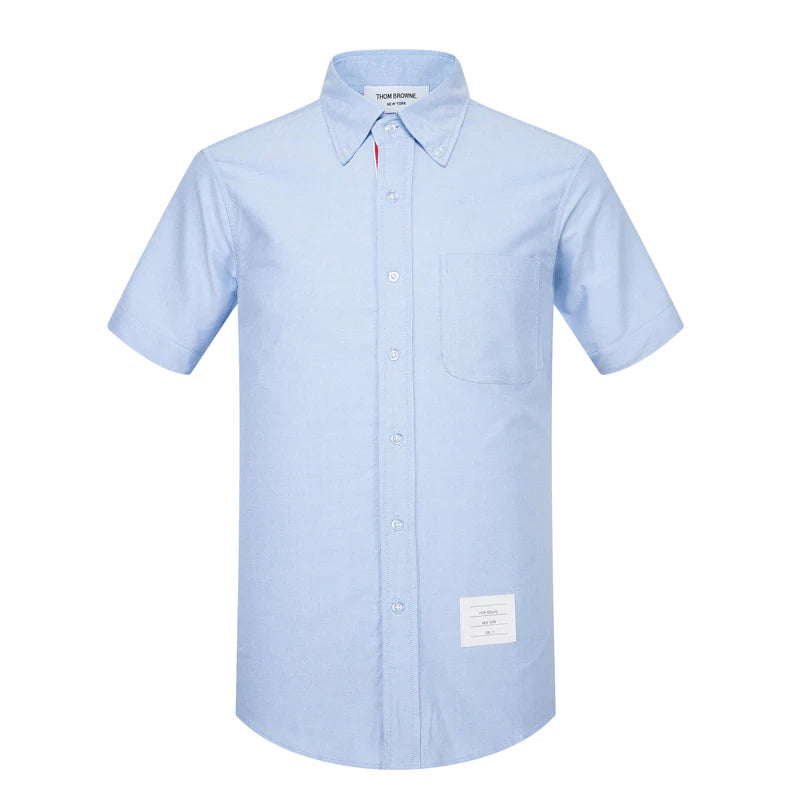 Thom Browne Spring Summer Men's Short Sleeve Oxford Shirt
