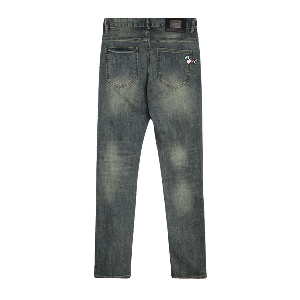 Thom Browne 2026SS Men's Slim Fit Jeans - Premium Denim