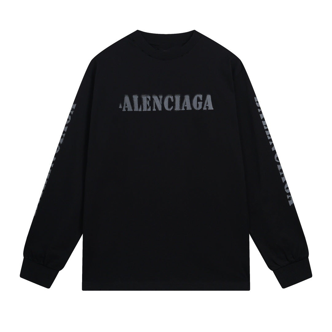 Balenciaga Couples Loose Fit Hoodie