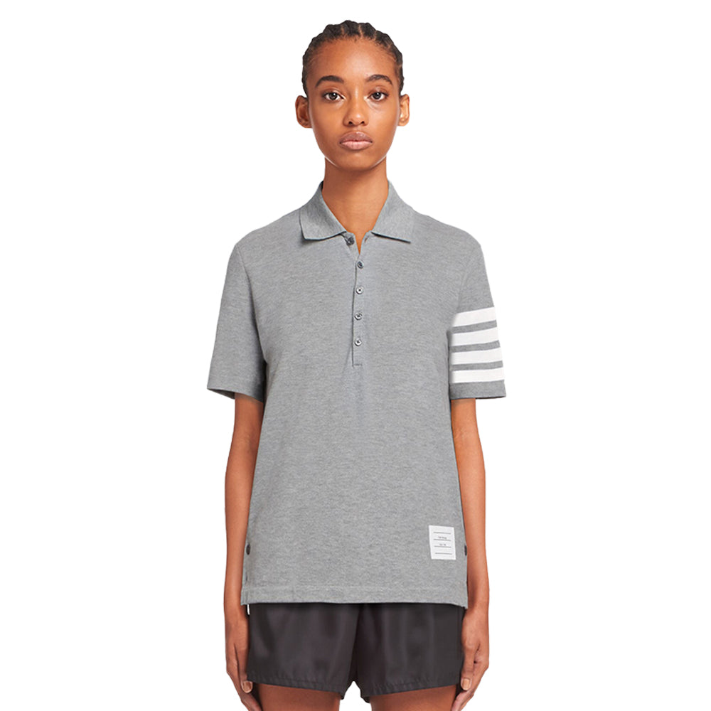 4-Bar Signature Cotton Polo Shirt
