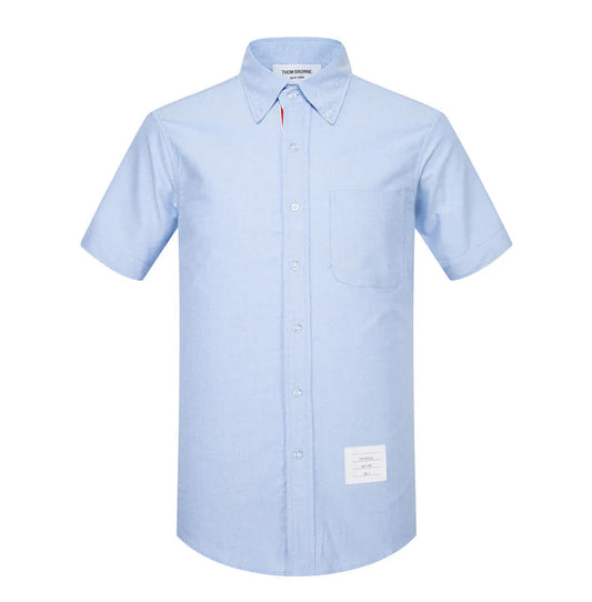 Thom Browne Spring Summer Men's Short Sleeve Oxford Shirt