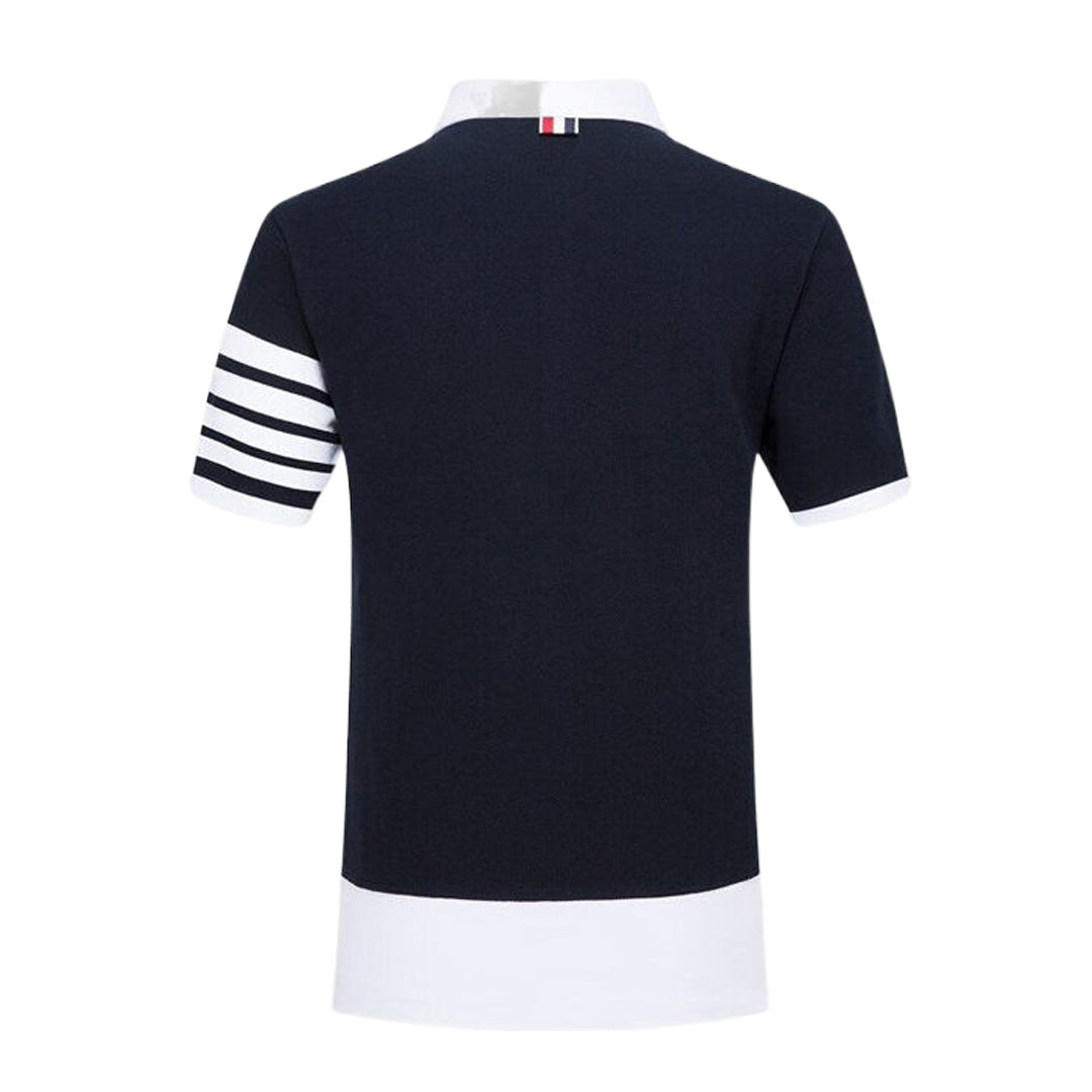 Thom Browne Men's Classic Polo T-Shirt