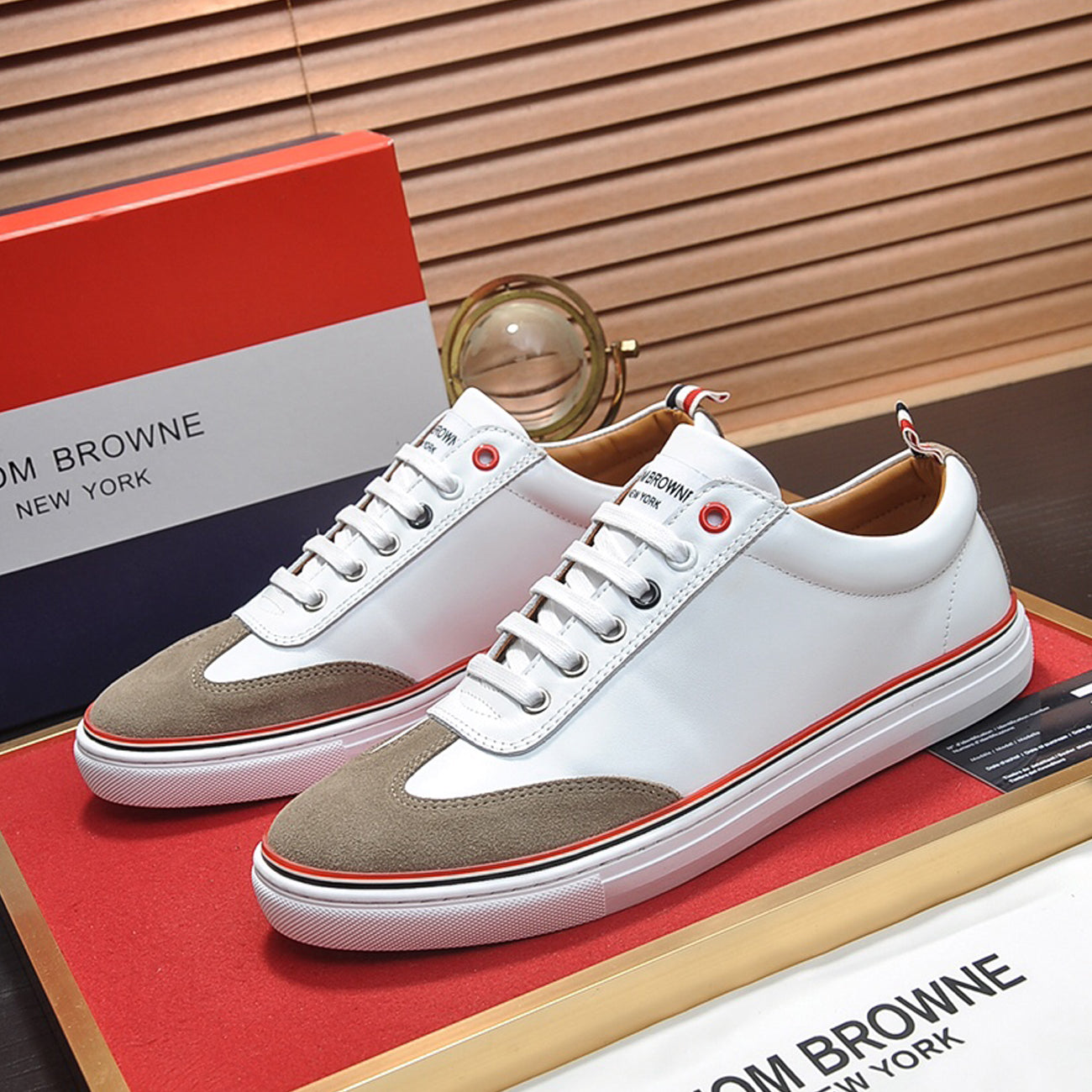 Thom Browne 2025 Leather sneakers