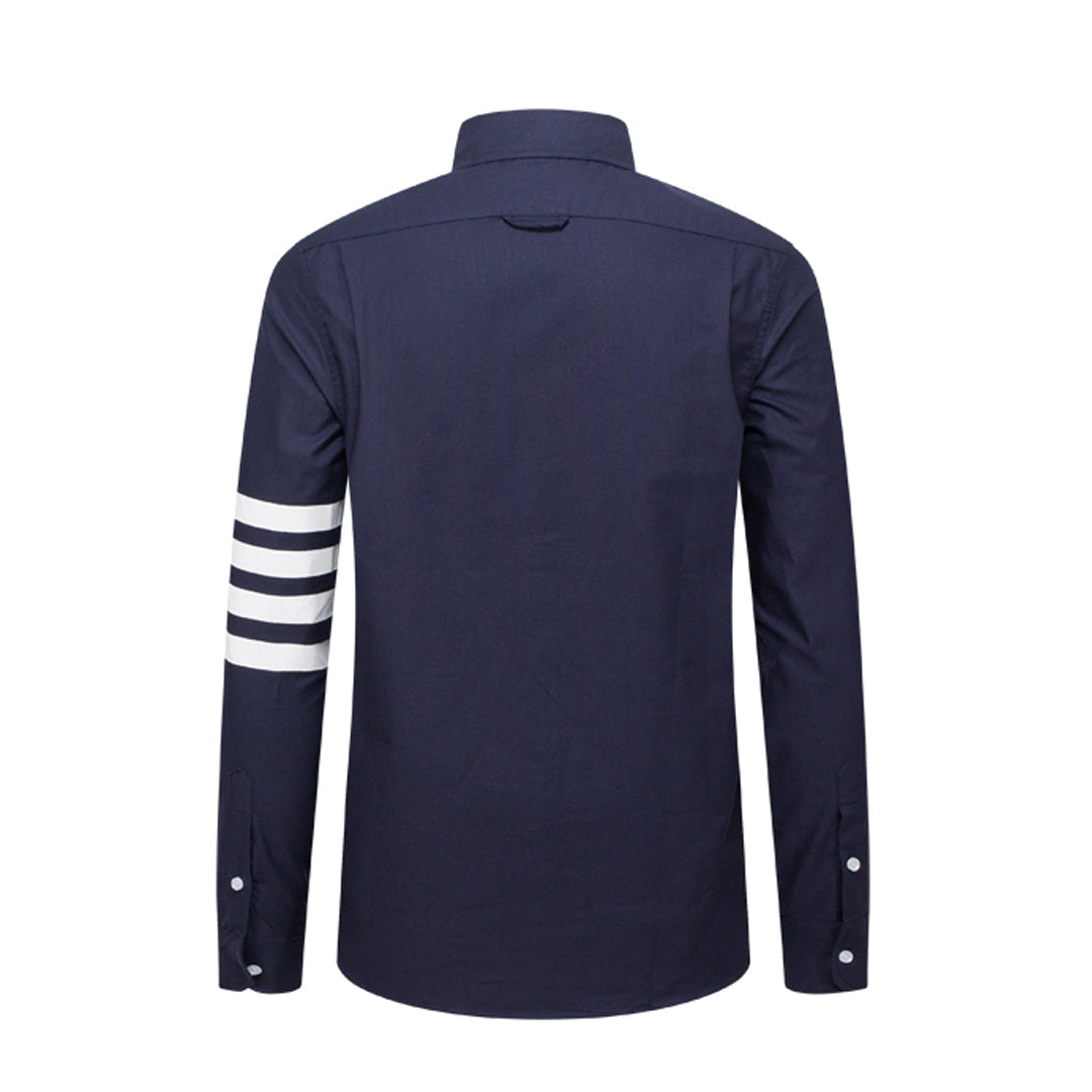 Thom Browne Spring Summer Men's Solid Cotton Shirt