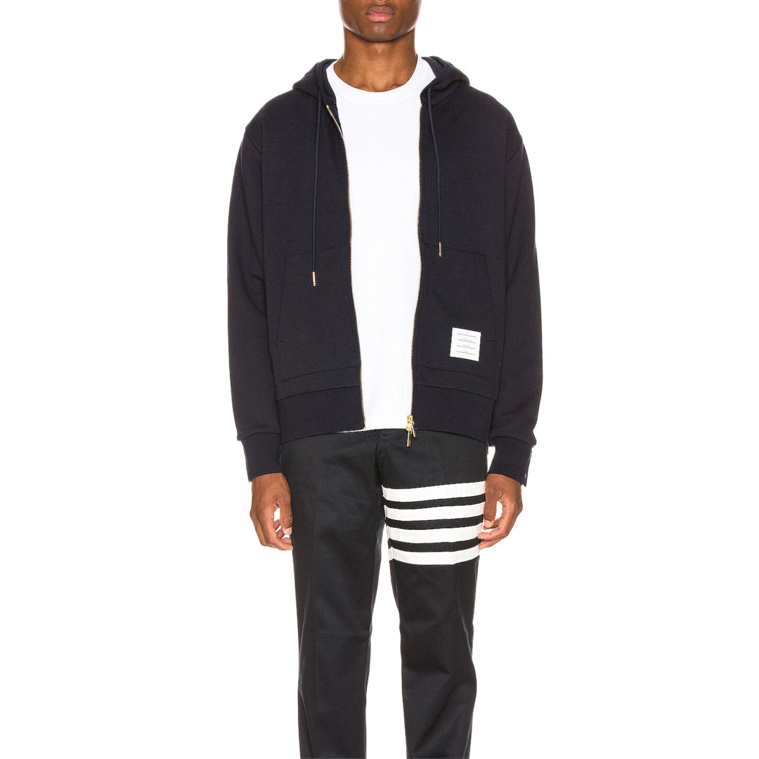 Thom Browne Classic Couples Hoodie - 100% Cotton Made in Japan