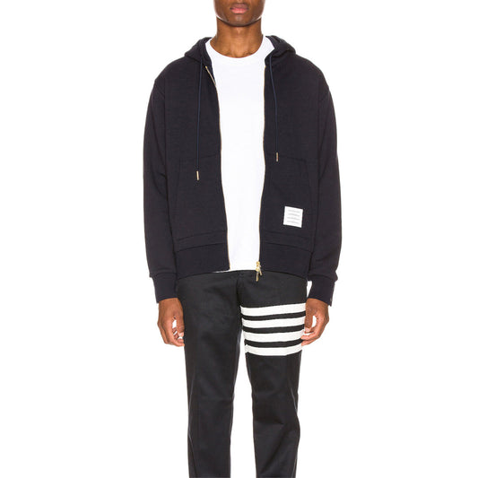Thom Browne Classic Couples Hoodie - 100% Cotton Made in Japan