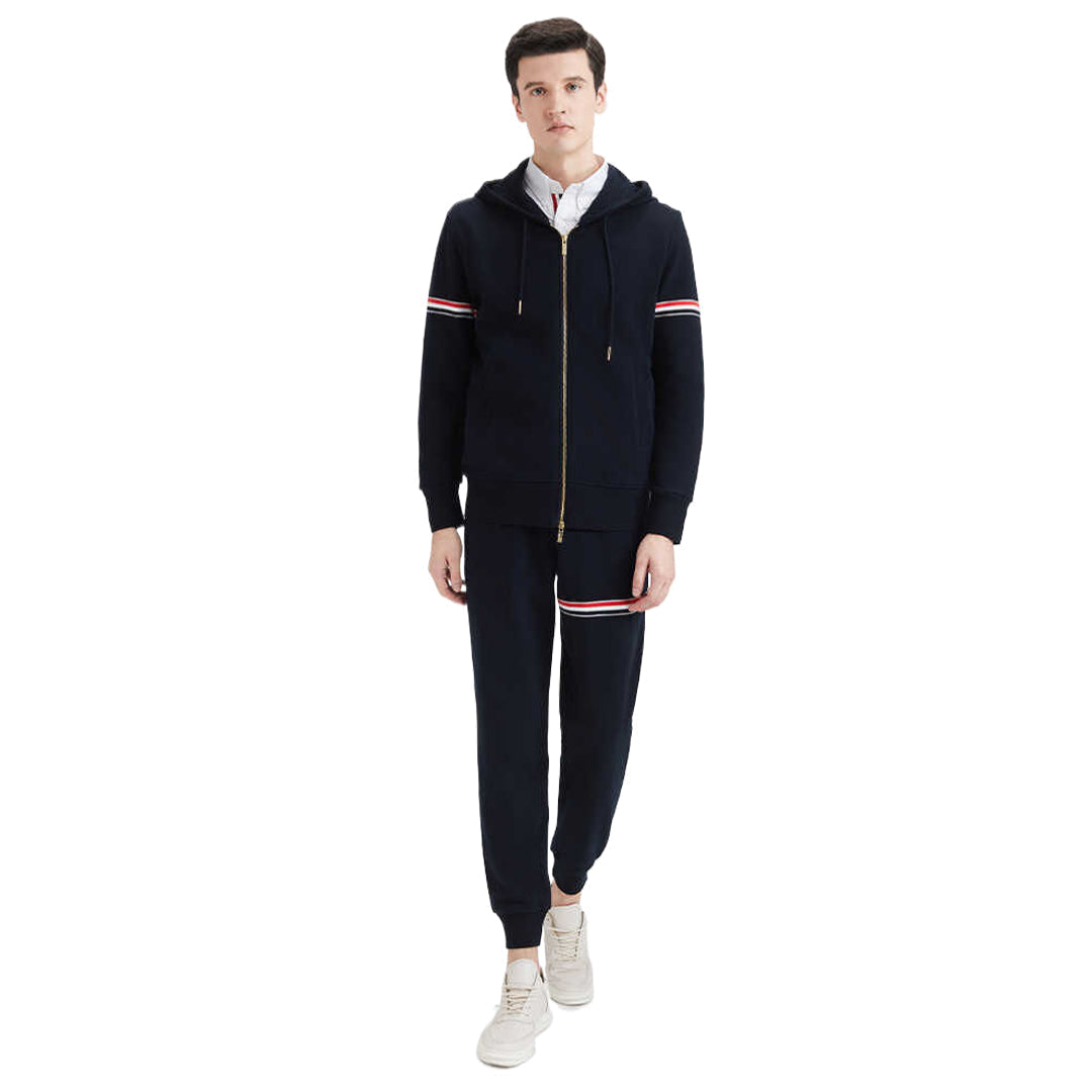 Thom Browne Sports Zipper Hoodie