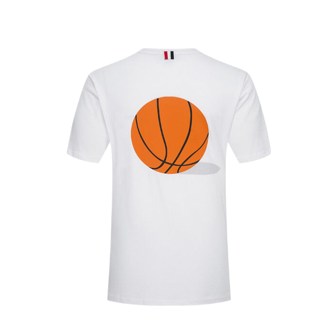 Thom Browne Unisex Cotton Polo T-Shirt