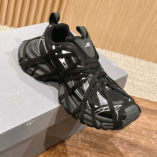 Balenciaga Distressed Vintage Couple's Style Shoe