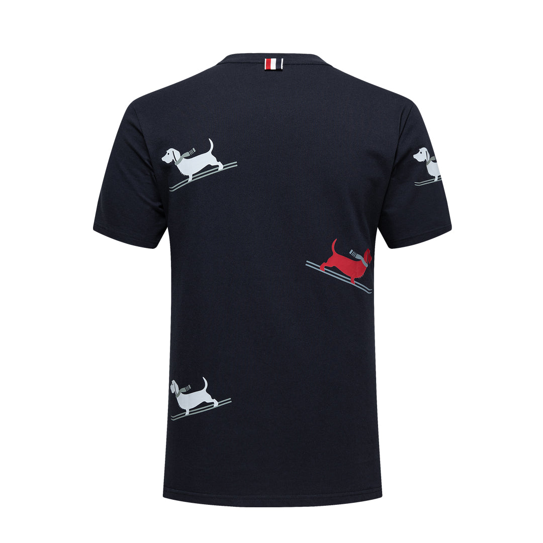Thom Browne Lobster Print Cotton T-Shirt