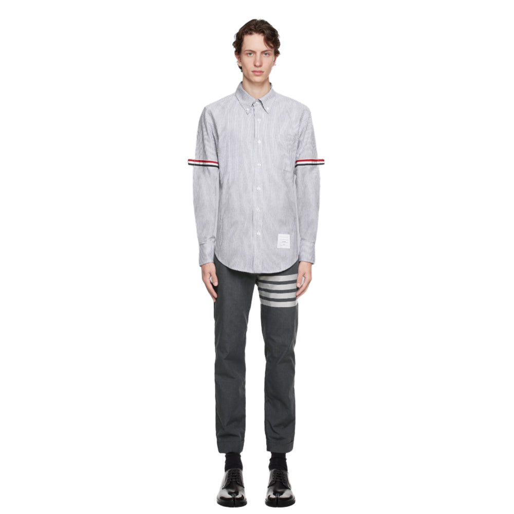 Thom Browne Spring Summer Men's Striped Cotton Shirt