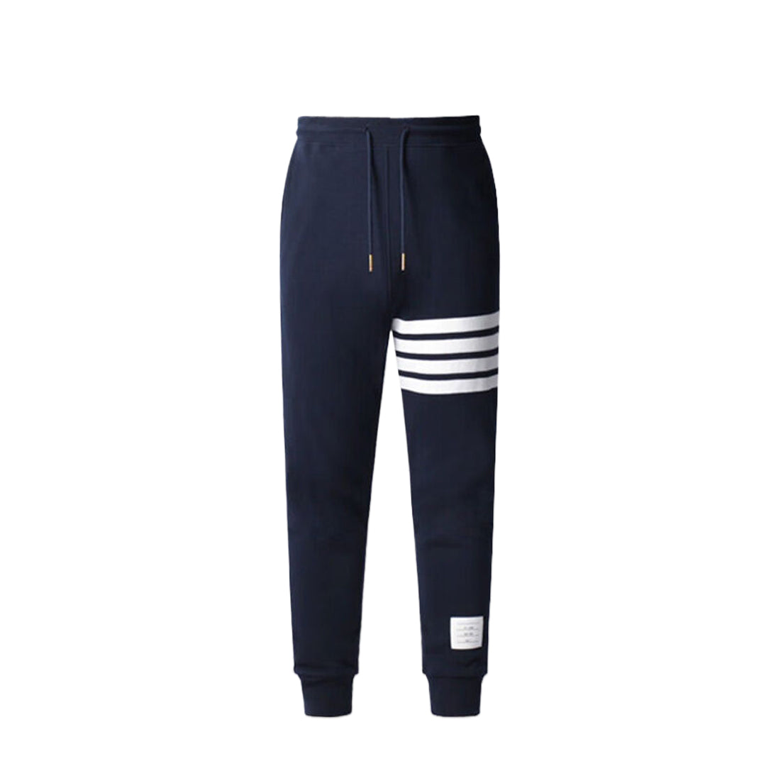 Thom Browne 4-Bar Stripe Cotton Sweatpants