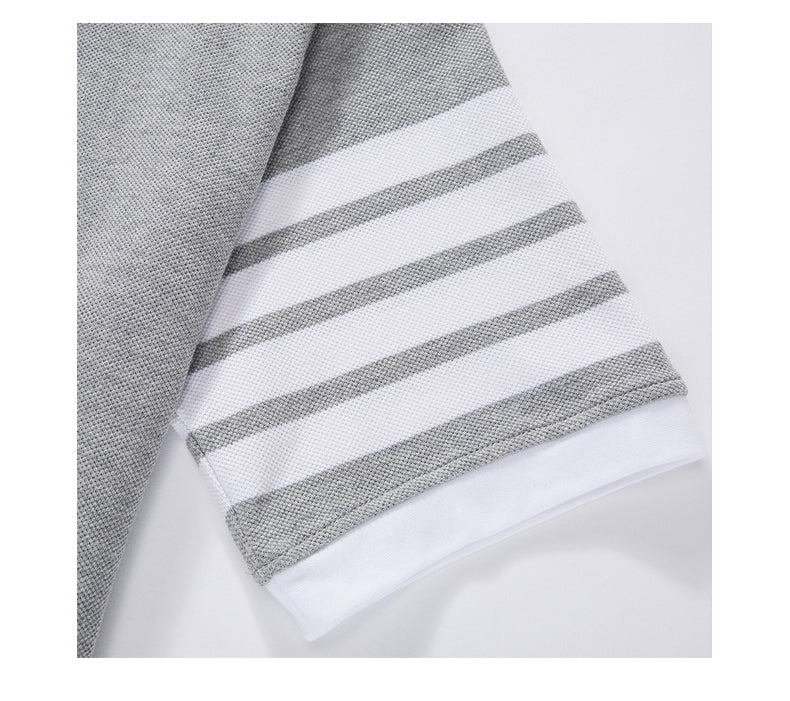 Thom Browne Men's Classic Polo T-Shirt
