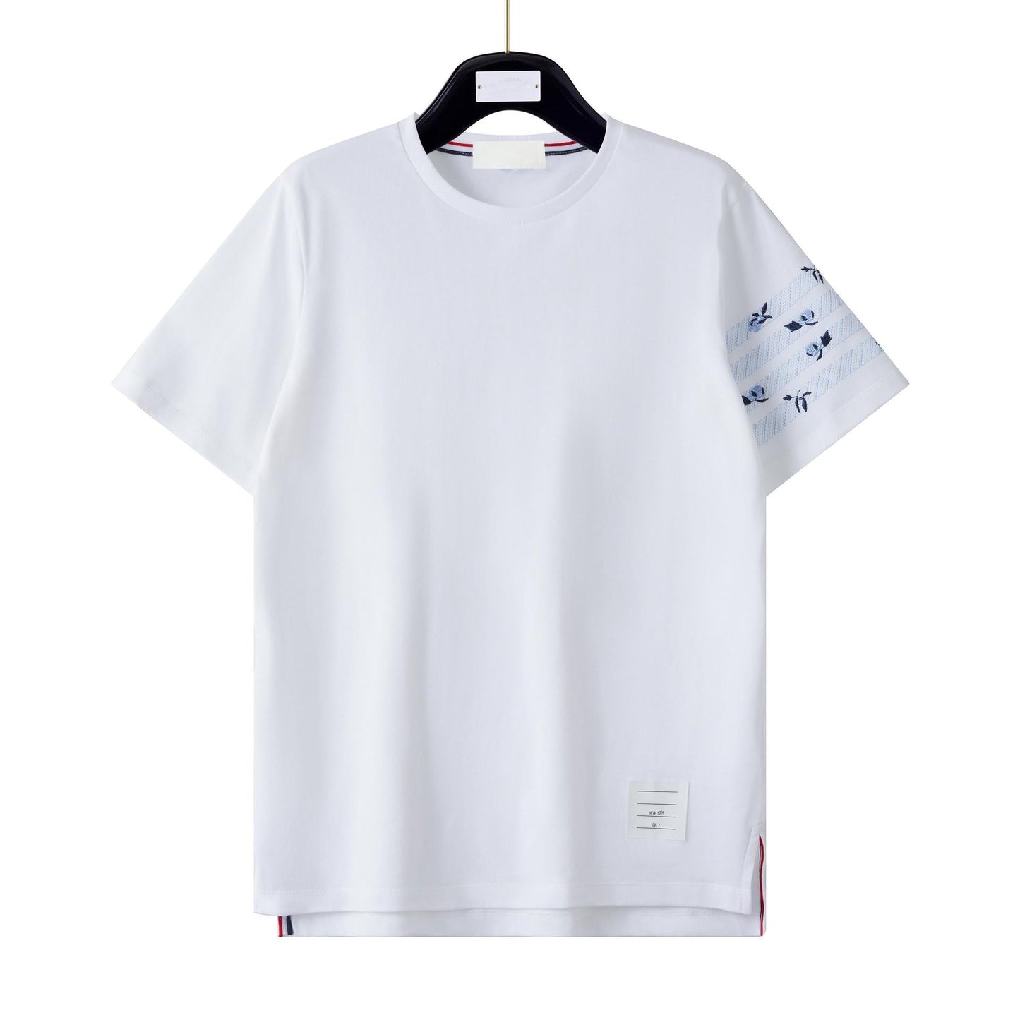 Classic 4-Bar Cotton T-Shirt