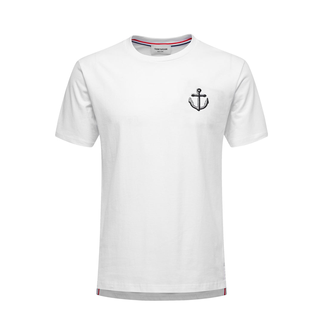 2026 Spring/Summer Men's Anchor Cotton Polo T-Shirt