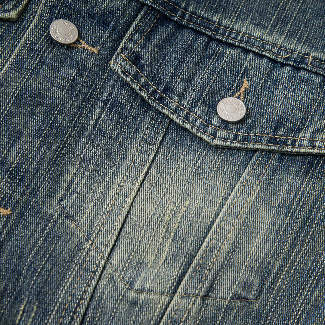 Balenciaga logo Denim Jacket
