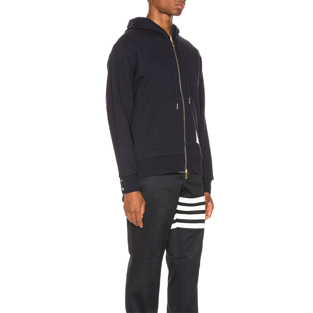 Thom Browne Classic Couples Hoodie - 100% Cotton Made in Japan