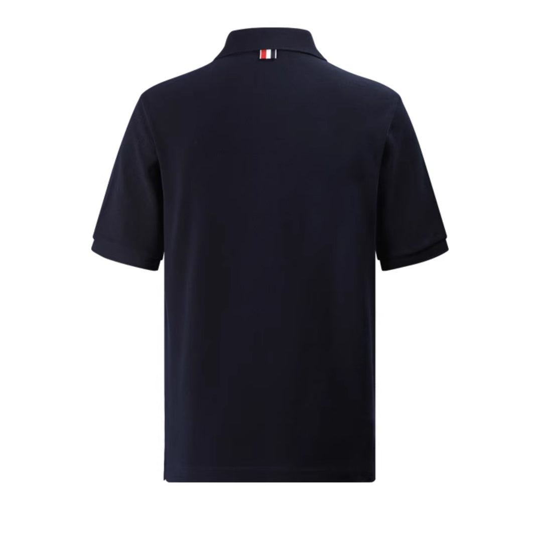 Thom Browne Embroidered Cotton T-Shirt
