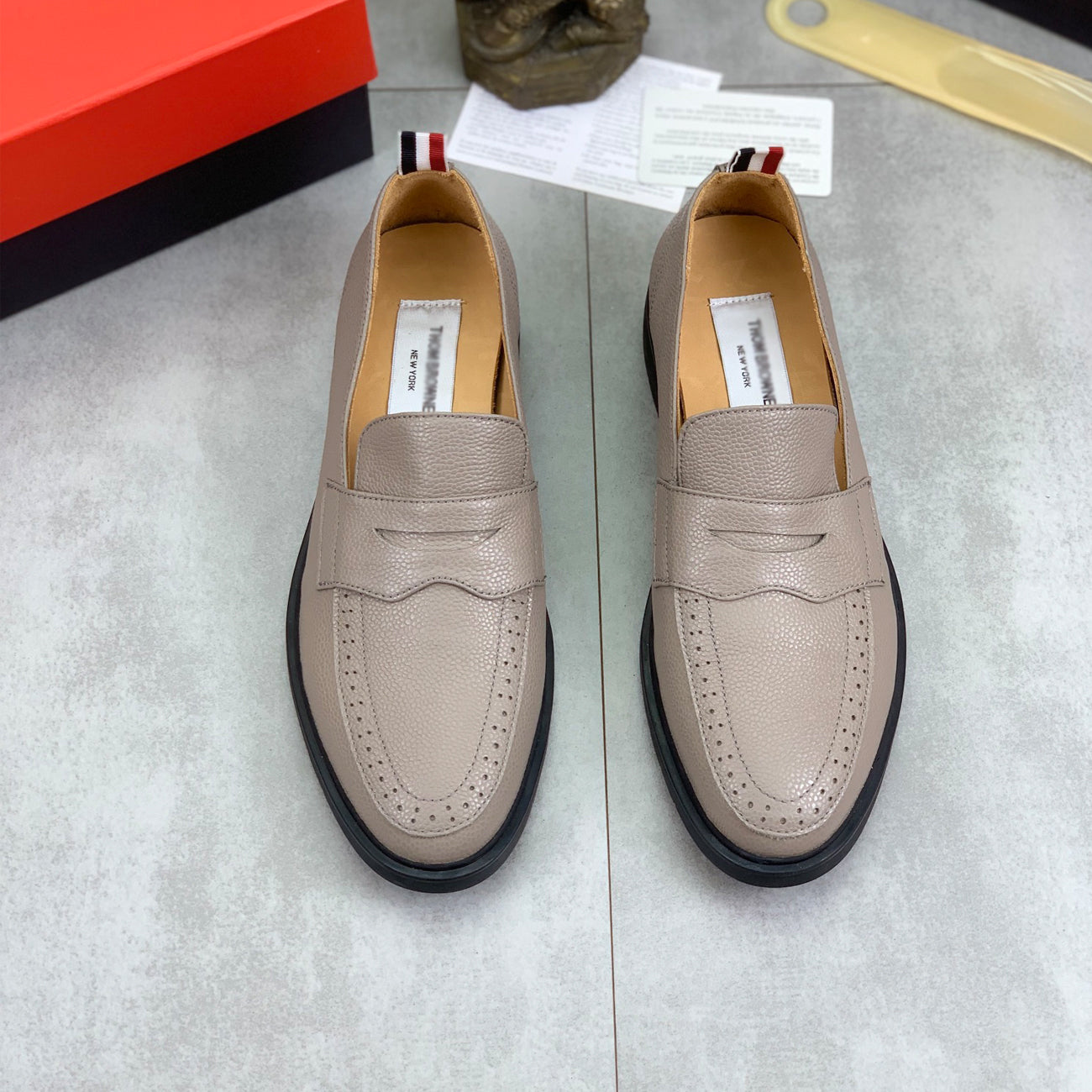 Thom Browne 2025 Leather shoes Men