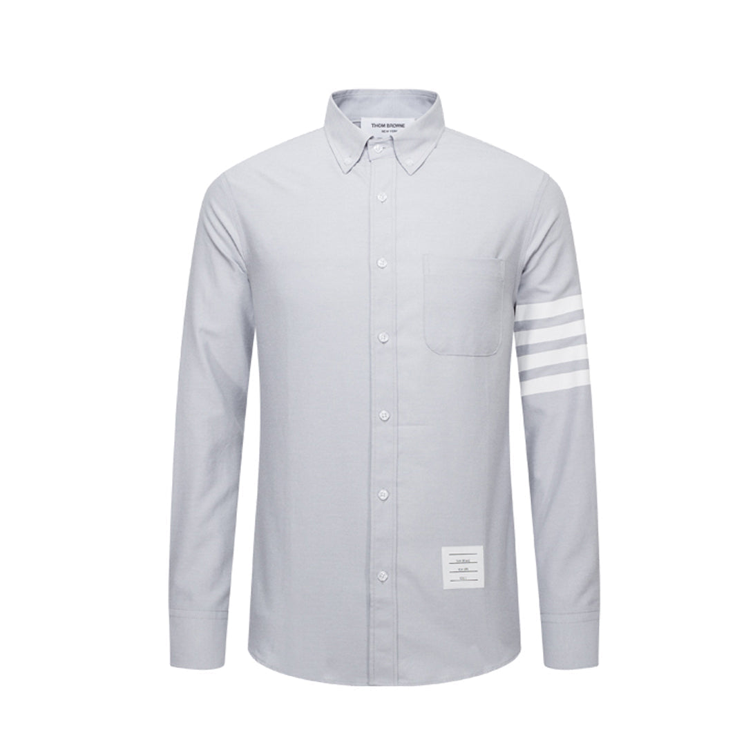Thom Browne Spring Summer Men's Solid Cotton Shirt