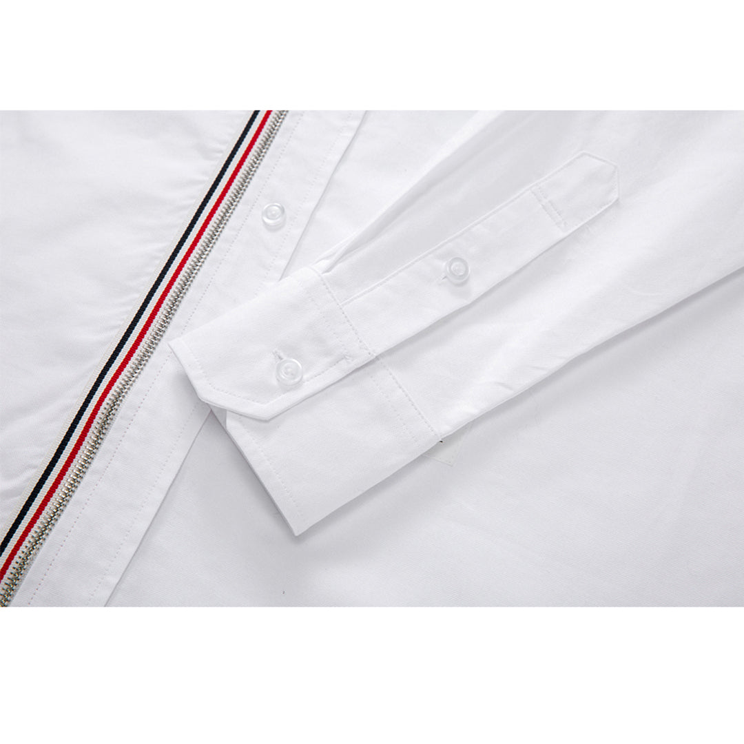 Thom Browne Spring Summer Men's Solid Cotton Shirt