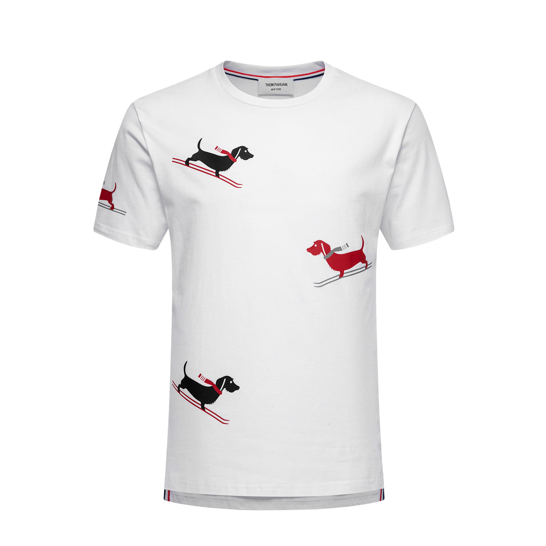 Thom Browne Lobster Print Cotton T-Shirt