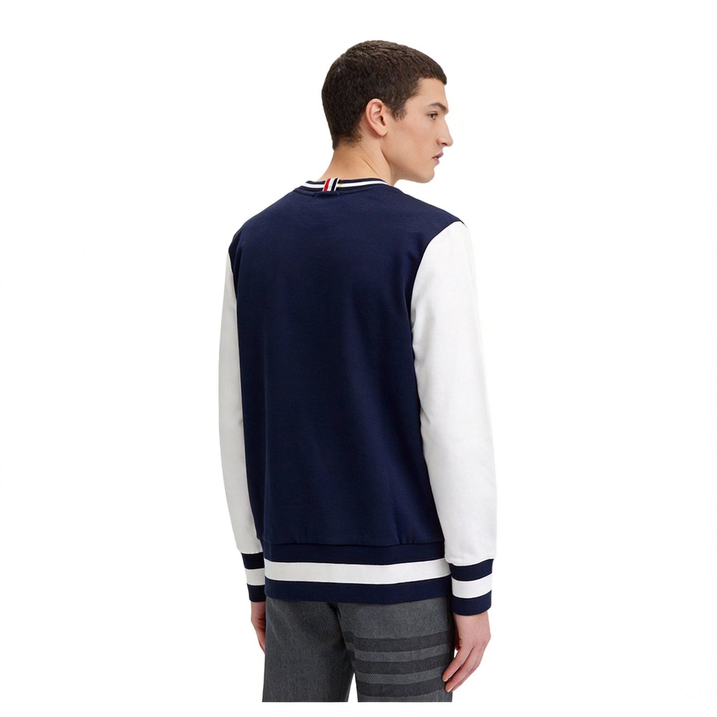 2026 Spring Summer Colorblock Four-Bar Hoodie