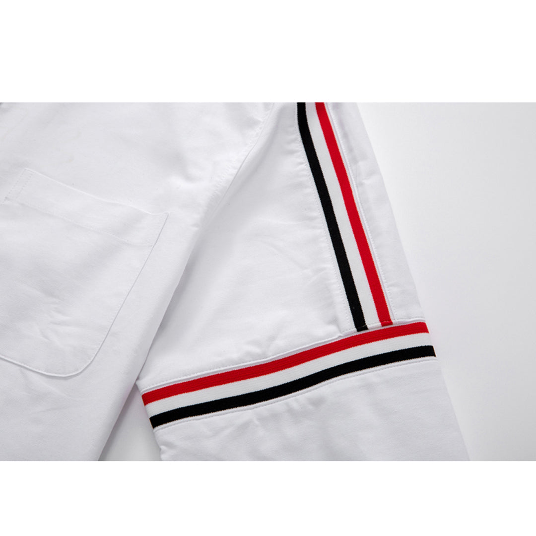 Thom Browne 2025 Spring Summer Men's Solid Cotton Shirt