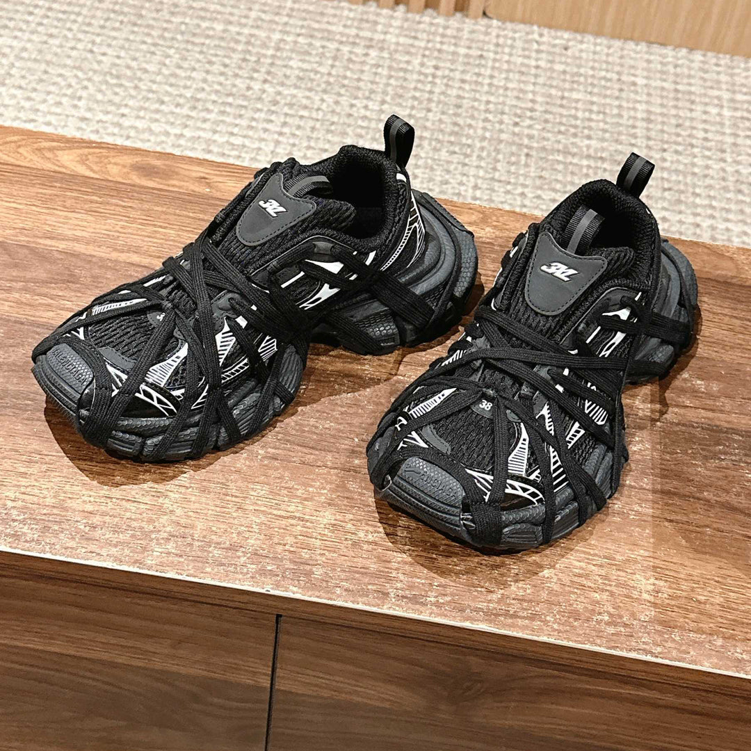 Balenciaga Distressed Vintage Couple's Style Shoe