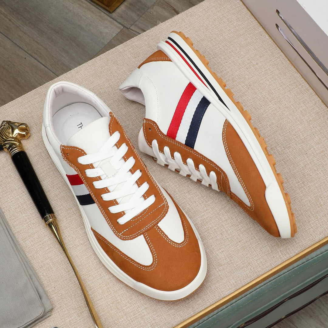 Thom Browne Man Leather sneakers
