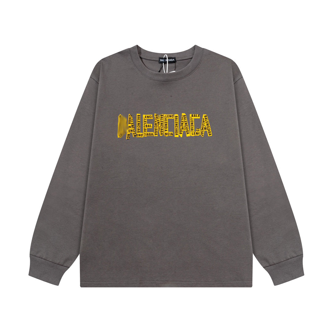 Balenciaga Couples Print Sweatshirt