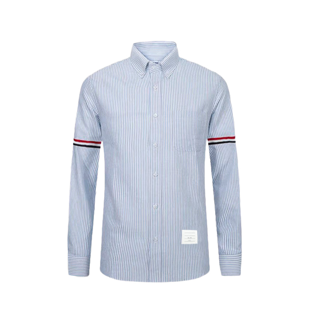 Thom Browne Spring Summer Men's Striped Cotton Shirt