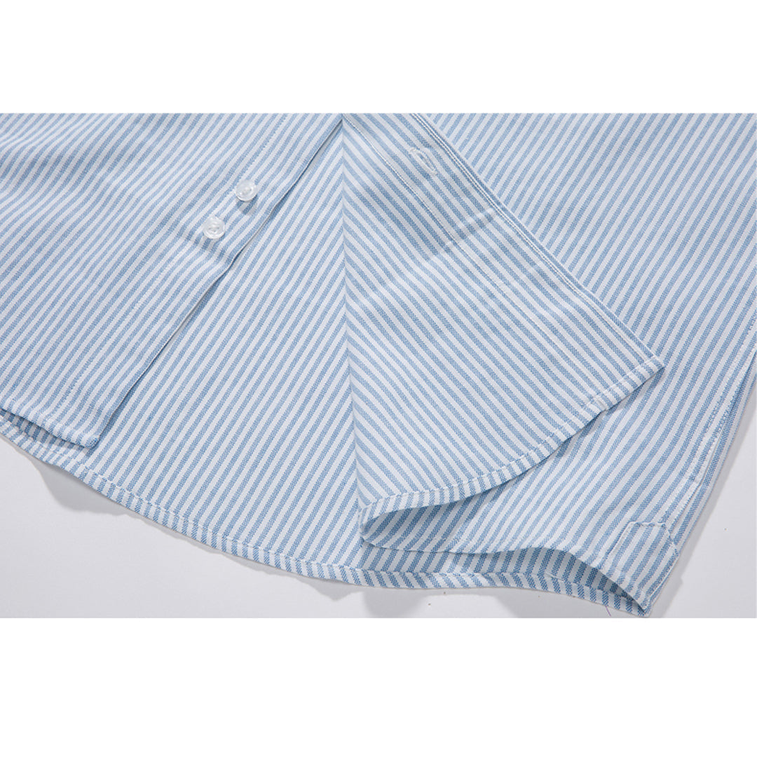 Thom Browne Spring Summer Men's Striped Cotton Shirt