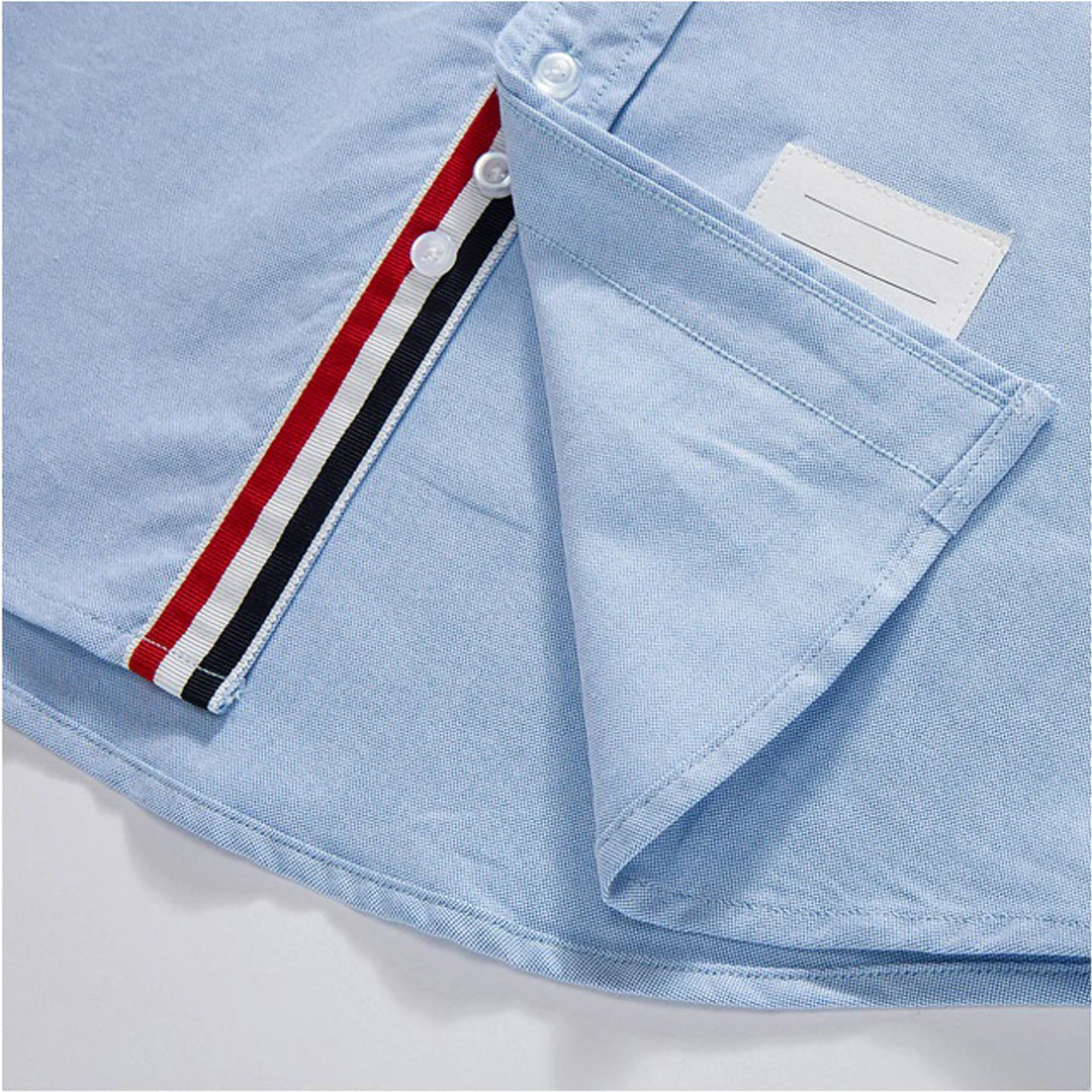 Thom Browne Spring Summer Men's Short Sleeve Oxford Shirt