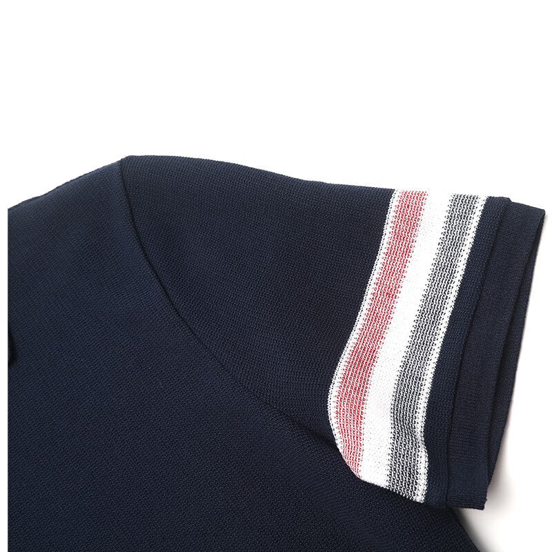 Thom Browne Men's Classic Polo Shirt