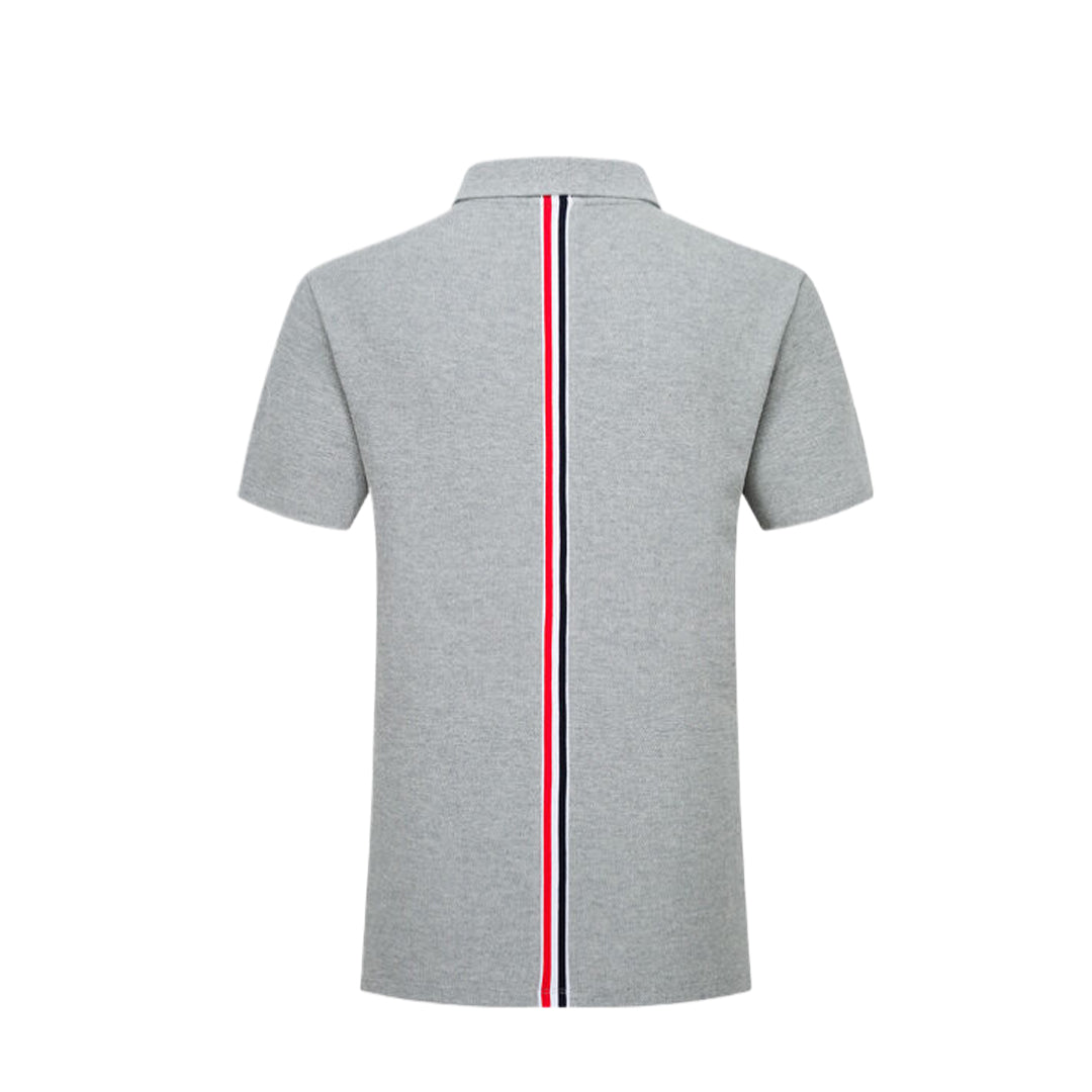 Thom Browne 2026SS 4-Bar Striped Polo Shirt
