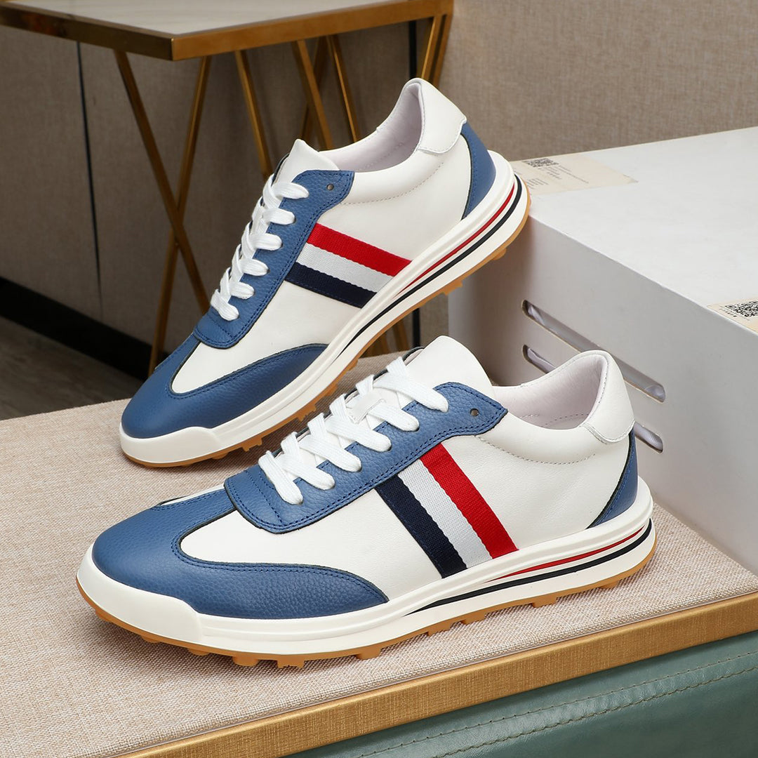 Thom Browne Man Leather sneakers