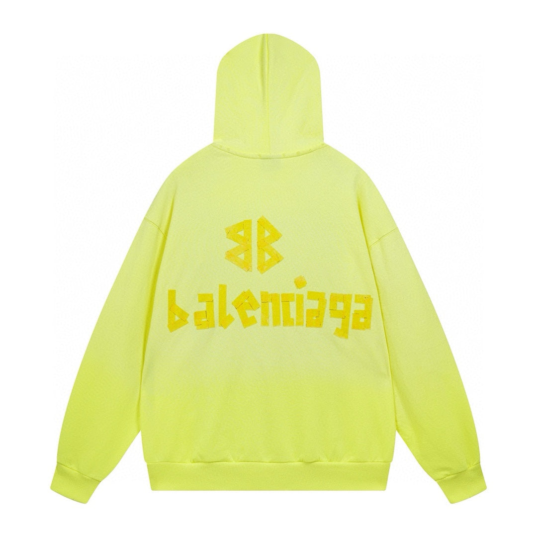 Balenciaga Print LOGO Hoodie