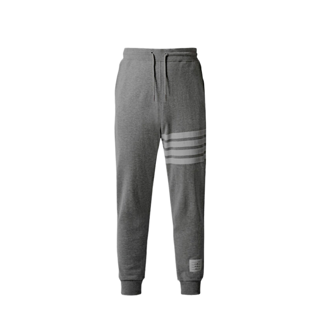 Thom Browne 4-Bar Stripe Cotton Sweatpants