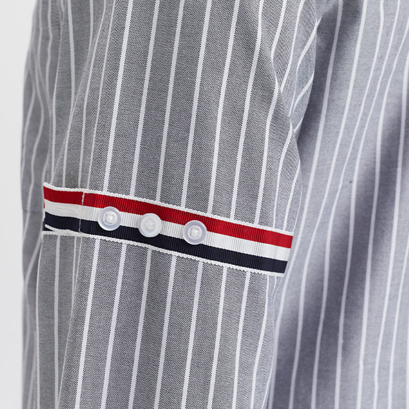 Thom Browne Spring Summer Men's Oxford Elastic Shirt