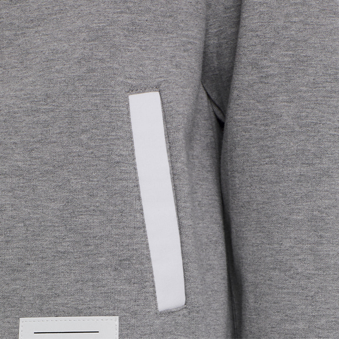 Color Block Sports Zip-Up Hoodie