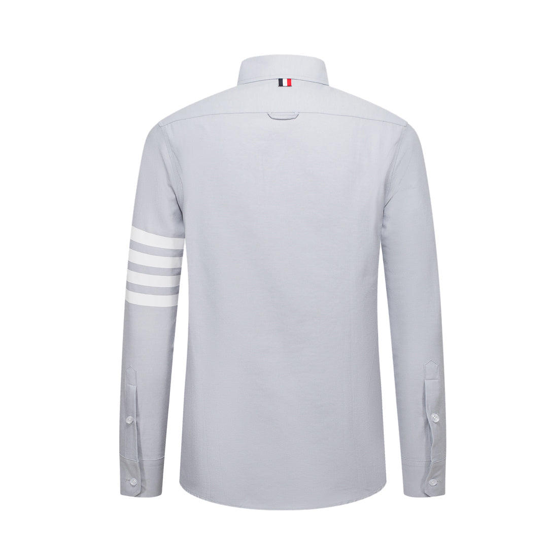 Thom Browne Spring Summer Men's Solid Cotton Shirt