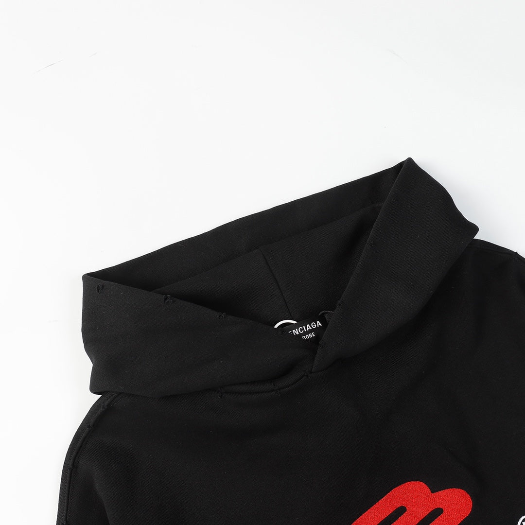 BalenciagaCouples Gradient Hoodie