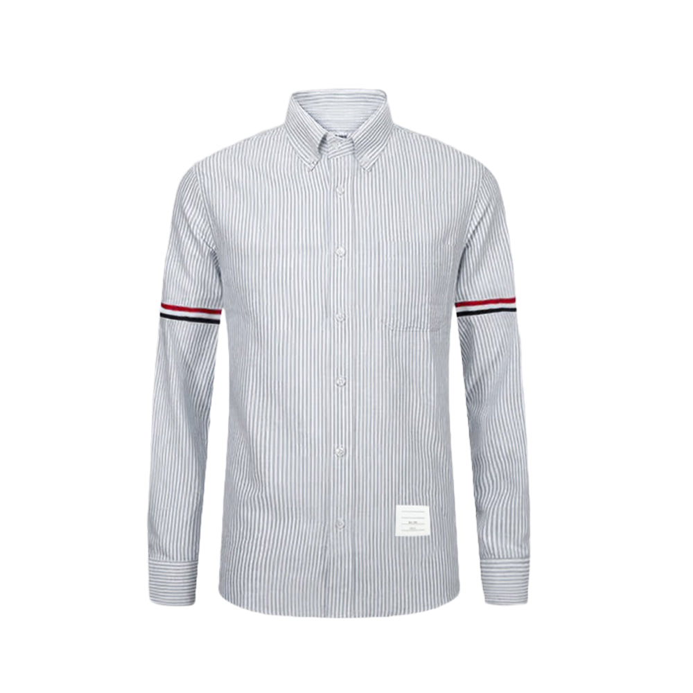 Thom Browne Spring Summer Men's Striped Cotton Shirt