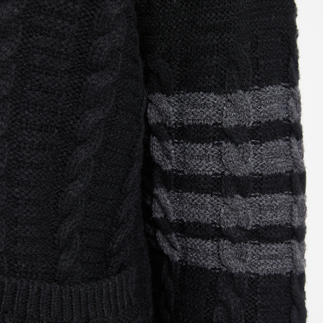 Thom Browne 2025 Spring Summer Slim Fit V-Neck Cardigan Sweater
