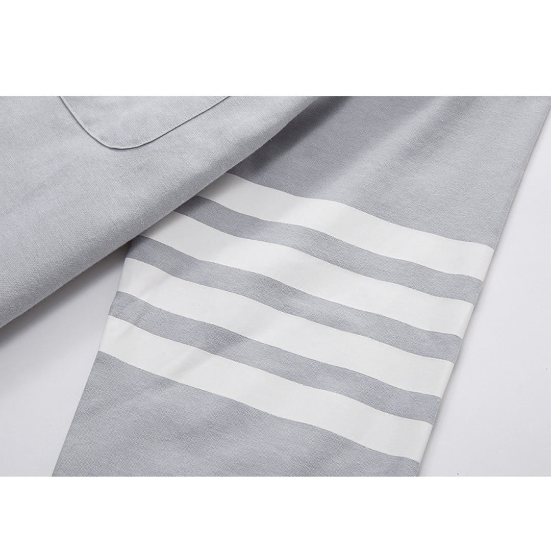 Thom Browne Spring Summer Men's Solid Cotton Shirt