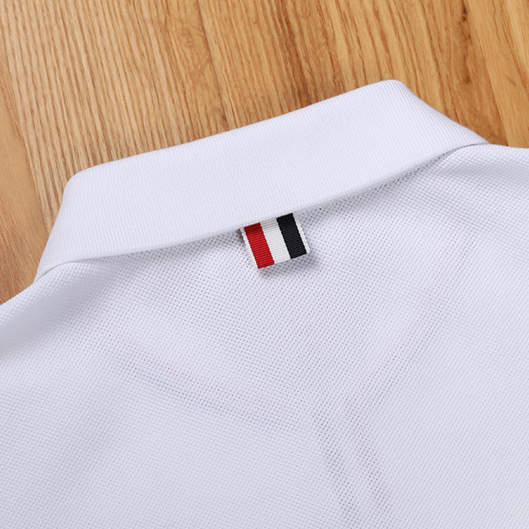 Thom Browne Embroidered Cotton T-Shirt