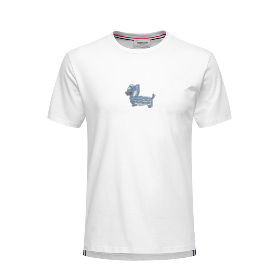 Thom Browne Men's Classic Cotton T-Shirt